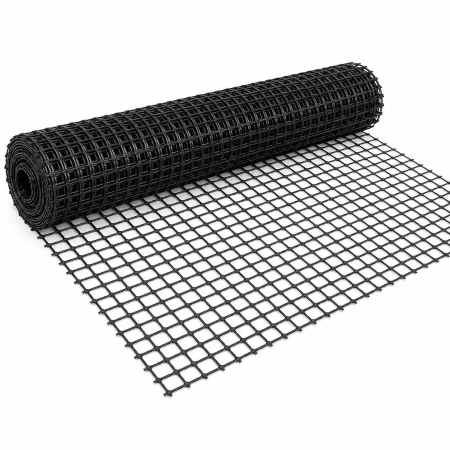 Geogrila armare asfalt, rezistenta la tractiune 50 kN/m, 2.2 x 100 metri, 220 mp/rola